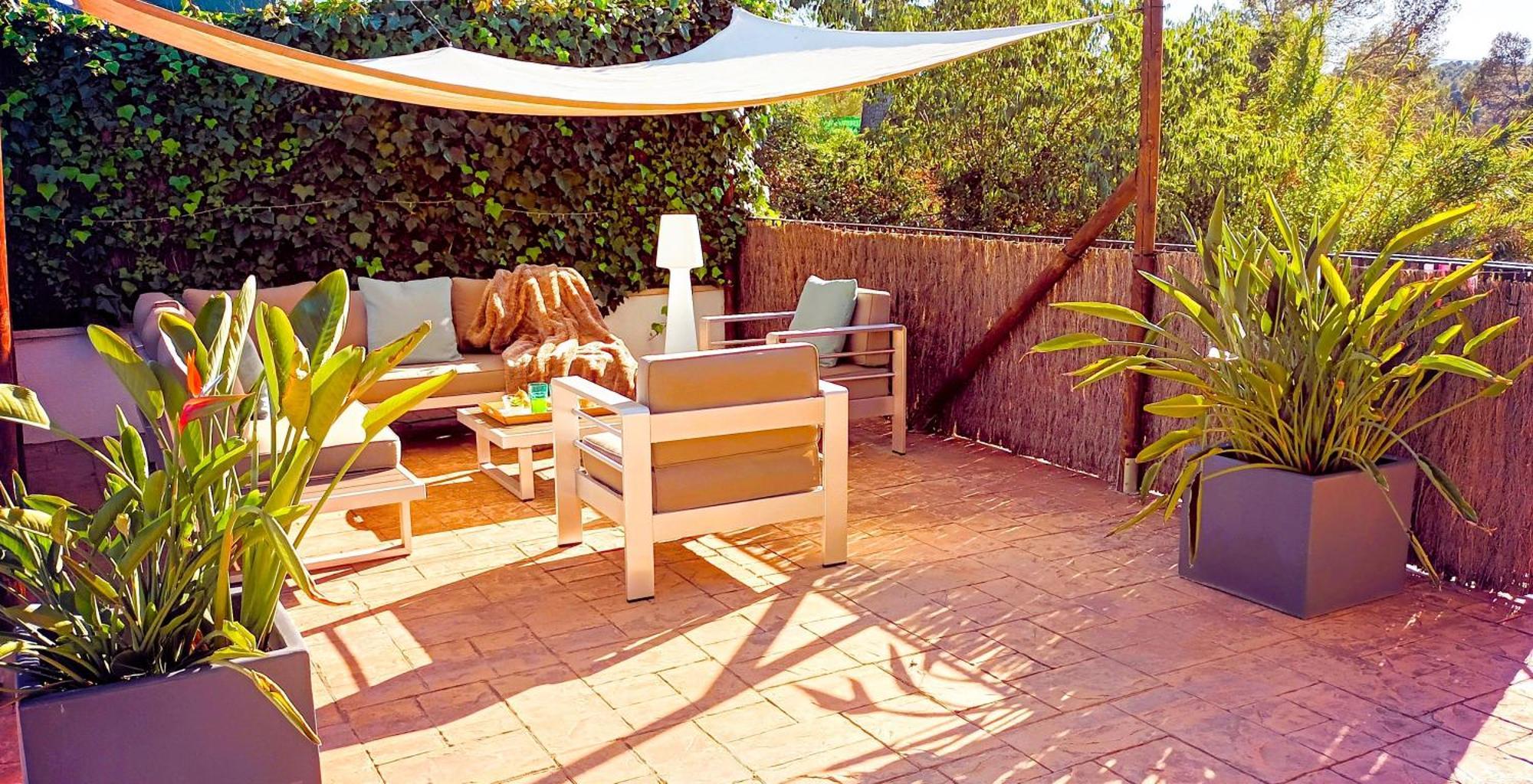Morera Blanca Piscina, Barbacoa, Chill-Out San Mateu de Bages Luaran gambar