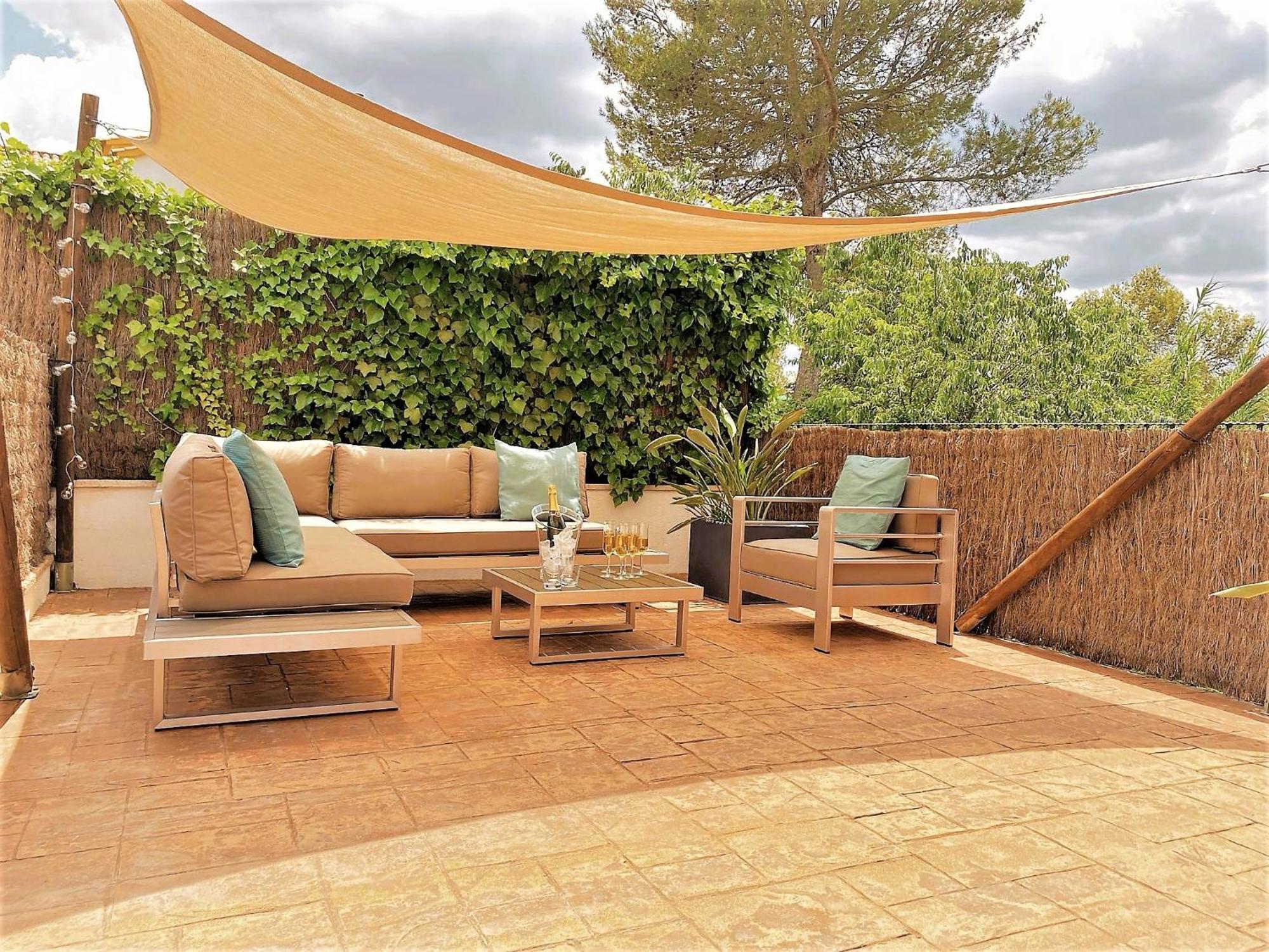 Morera Blanca Piscina, Barbacoa, Chill-Out San Mateu de Bages Luaran gambar